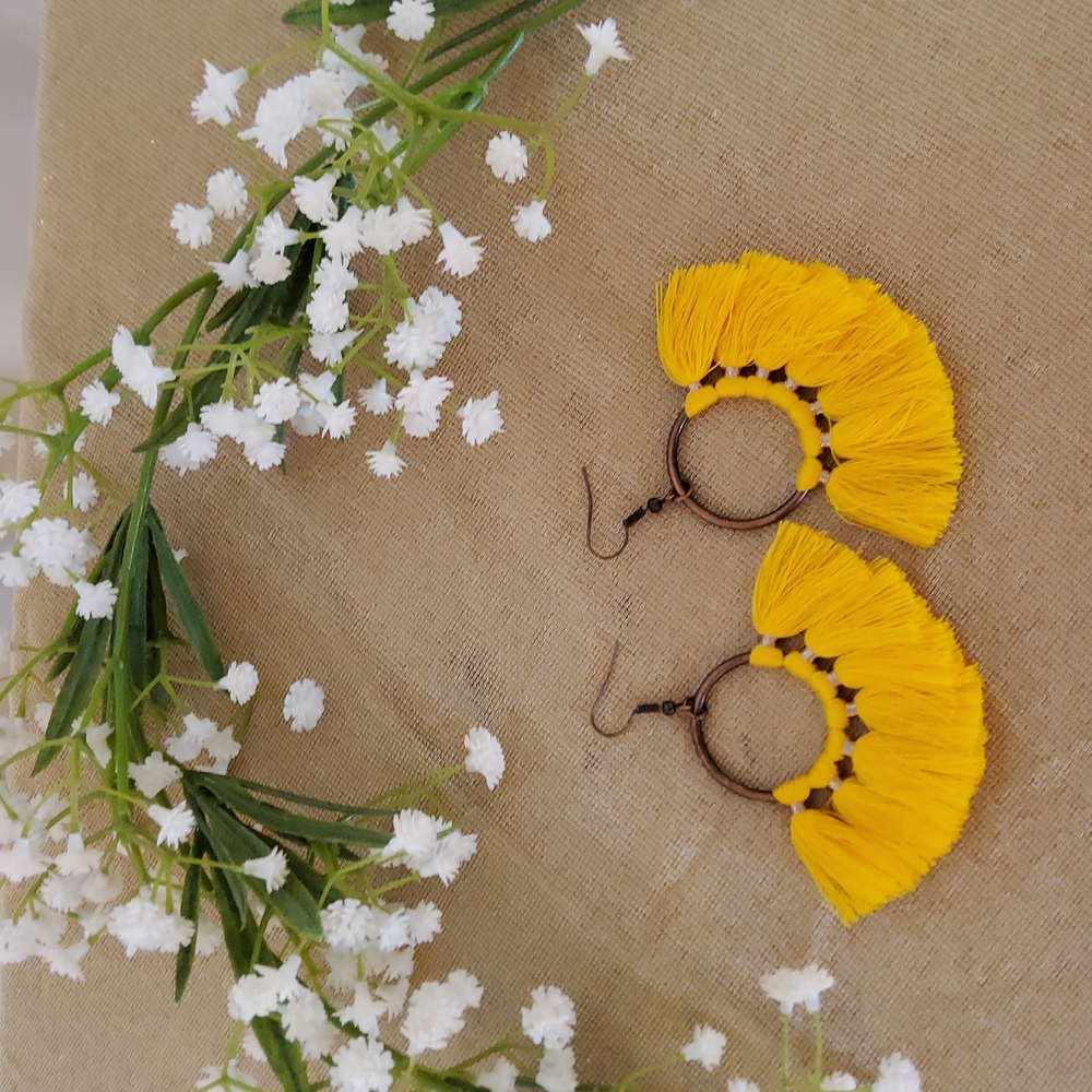 Vintage Style Tassel Earrings